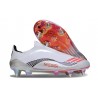 Korki Adidas F50 Elite Laceless SG-Pro X Messi Biały Srebro Czerwony