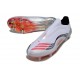 Korki Adidas F50 Elite Laceless SG-Pro X Messi Biały Srebro Czerwony