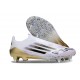 Korki Adidas F50 Elite Laceless SG-Pro Biały Czarny Złoto