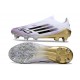 Korki Adidas F50 Elite Laceless SG-Pro Biały Czarny Złoto