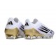 Korki Adidas F50 Elite Laceless SG-Pro Biały Czarny Złoto
