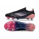 Korki Adidas F50 Elite Laceless SG-Pro Czarny Różowy