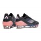 Korki Adidas F50 Elite Laceless SG-Pro Czarny Różowy