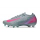 Nike Zoom Mercurial Vapor XVI Elite AG-Pro Niebieski Różowy