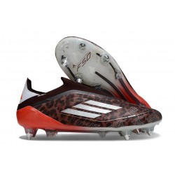 Korki Adidas F50 Elite Laceless SG-Pro Brązowy Biały