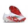 Korki Adidas F50 Elite Laceless SG-Pro Biały Czerwony Zielony