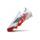 Korki Adidas F50 Elite Laceless SG-Pro Biały Czerwony Zielony