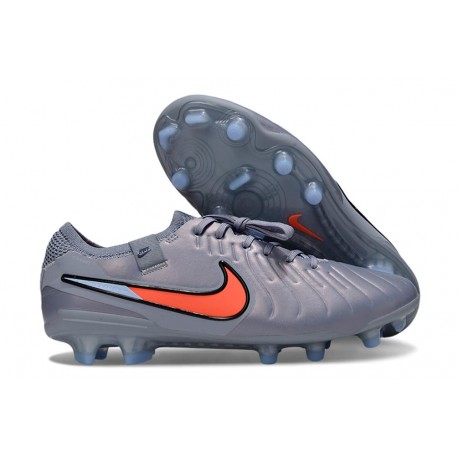 Korki Nike Tiempo Legend X Elite FG Niebieski Pomarańczowy