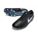 Korki Nike Tiempo Legend X Elite FG Czarny Niebieski