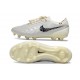 Korki Nike Tiempo Legend X Elite FG Biały Srebro
