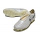 Korki Nike Tiempo Legend X Elite FG Biały Srebro