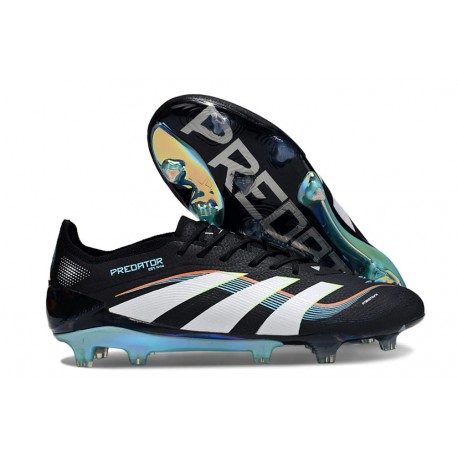 Korki Adidas Predator 2025 Elite FG Czarny Biały Niebieski