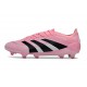 Korki Adidas Predator 2025 Elite FG Różowy Czarny