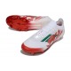 Korki Adidas F50 Elite FG Biały Czerwony Zielony