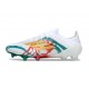 Korki Adidas F50 Elite FG Biały Zielony Złoto