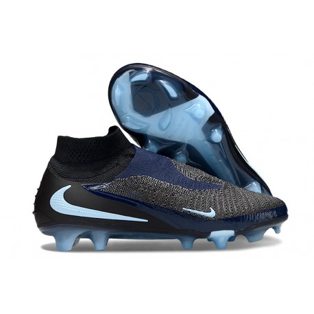 Buty piłkarskie Nike PHANTOM 6 HIGH ELITE FG Czarny Niebieski