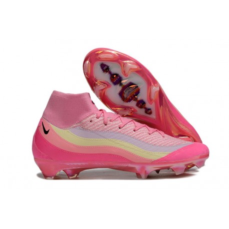 Nike Air Zoom Mercurial Superfly X Elite FG AM95 Różowy