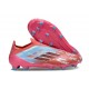Korki adidas F50 Elite Laceless FG Czerwony Niebieski