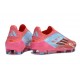 Korki adidas F50 Elite Laceless FG Czerwony Niebieski
