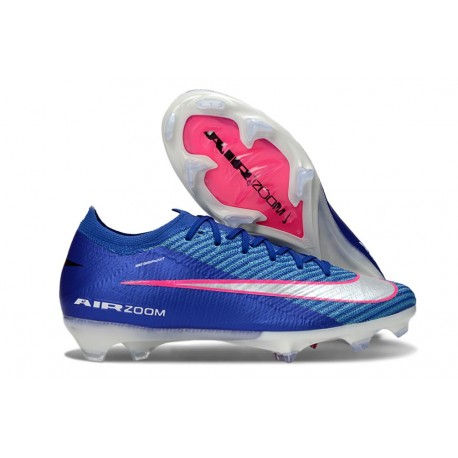 Buty Piłkarskie Nike Mercurial Vapor 16 Elite FG Niebieski Różowy Srebro