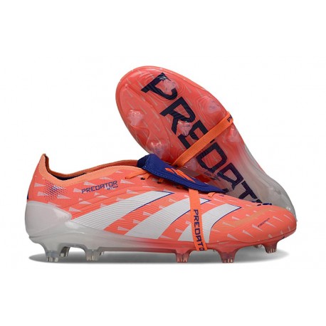 Buty Piłkarskie Adidas Predator Elite FT FG Pomarańczowy Biały
