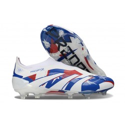 Buty adidas Predator Elite 25 LL FG Biały Niebieski Czerwony