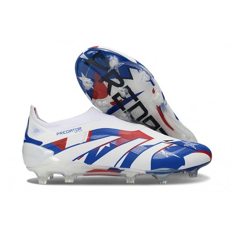 Buty adidas Predator Elite 25 LL FG Biały Niebieski Czerwony