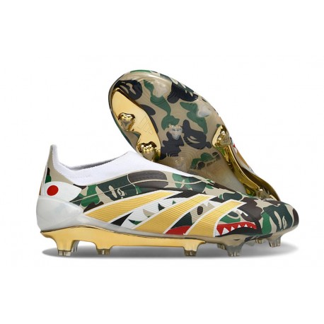 Buty adidas Predator Elite 25 LL FG Czarny Zielony Złoty