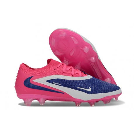 Korki Nike Phantom 6 Low Elite FG Czerwony Niebieski