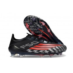 Korki Adidas F50 Elite FG Czarny Czerwony