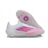 Korki adidas F50 Elite Laceless FG Biały Różowy