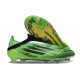 Korki adidas F50 Elite Laceless FG Zielony Czarny