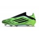 Korki adidas F50 Elite Laceless FG Zielony Czarny
