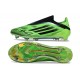 Korki adidas F50 Elite Laceless FG Zielony Czarny