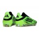 Korki adidas F50 Elite Laceless FG Zielony Czarny