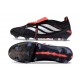 adidas Predator Elite 26 Fold Over Tongue FG Czarny Biały Czerwony