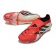 adidas Predator Elite 26 Fold Over Tongue FG Czerwony Biały Czarny