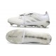 adidas Predator Elite 26 Fold Over Tongue FG Biały Srebro