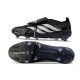 adidas Predator Elite 26 Fold Over Tongue FG Czarny Srebro