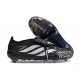 adidas Predator Elite 26 Fold Over Tongue FG Czarny Srebro
