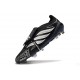 adidas Predator Elite 26 Fold Over Tongue FG Czarny Srebro