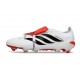 adidas Predator Elite 26 Fold Over Tongue FG Biały Czerwony Czarny