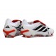 adidas Predator Elite 26 Fold Over Tongue FG Biały Czerwony Czarny