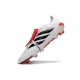 adidas Predator Elite 26 Fold Over Tongue FG Biały Czerwony Czarny