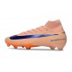 Buty Piłkarskie Nike Mercurial Superfly 10 Elite FG Pomarańczowy Niebieski