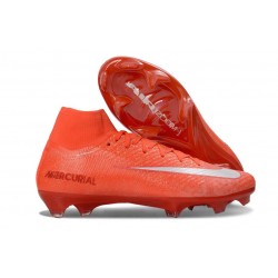 Buty Piłkarskie Nike Mercurial Superfly 10 Elite FG Czerwony Biały