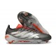 Buty Piłkarskie adidas Predator Elite 26 L FG Srebro Biały Czerwony