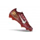 Buty Piłkarskie Nike Mercurial Vapor 16 Elite FG Czerwony Srebro