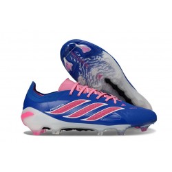 Buty Piłkarskie adidas Predator Elite 26 L FG Niebieski Różowy