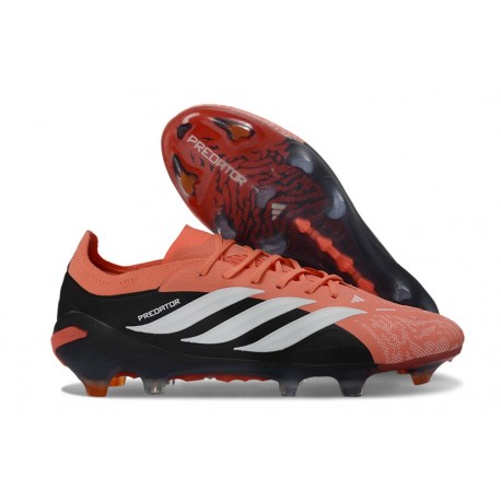 adidas Korki Pilkarskie Predator Elite L FG Pomarańczowy Czarny Biały